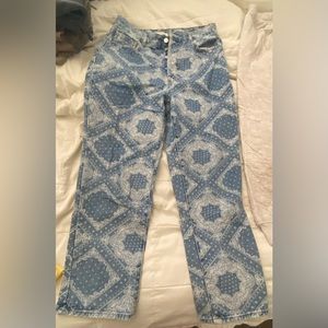 Printed Pacsun Jeans